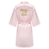 Silk Bridal Party Getting Ready Robes - Bride, Maid of Honor, Bridesmaid Robes - Image 21