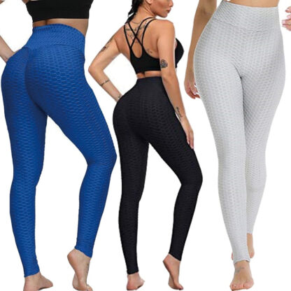 Butt Lift Leggings for Women Peach Push Up Booty Tights High Waist Workout Yoga Pants - Image 16