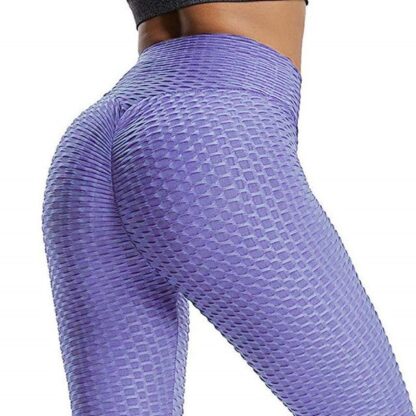Butt Lift Leggings for Women Peach Push Up Booty Tights High Waist Workout Yoga Pants - Image 3