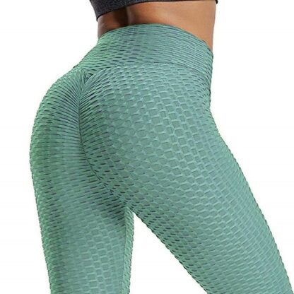 Butt Lift Leggings for Women Peach Push Up Booty Tights High Waist Workout Yoga Pants - Image 4
