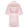 Silk Bridal Party Getting Ready Robes - Bride, Maid of Honor, Bridesmaid Robes - Image 8