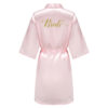 Silk Bridal Party Getting Ready Robes - Bride, Maid of Honor, Bridesmaid Robes - Image 7