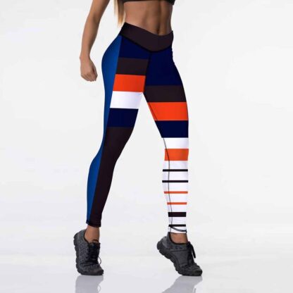 Women's High Waisted Leggings 12% Spandex High Waist Elastic Push Up Pants - Image 5