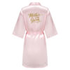 Silk Bridal Party Getting Ready Robes - Bride, Maid of Honor, Bridesmaid Robes - Image 11
