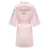 Silk Bridal Party Getting Ready Robes - Bride, Maid of Honor, Bridesmaid Robes - Image 9