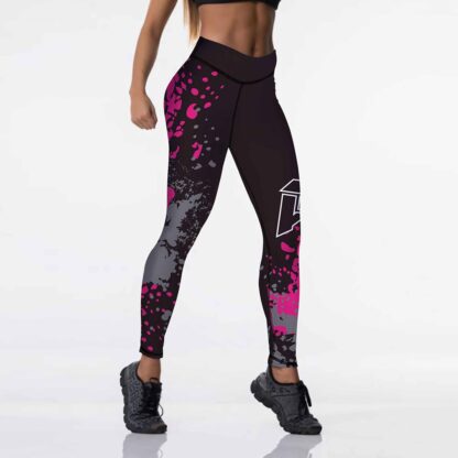 Women's High Waisted Leggings 12% Spandex High Waist Elastic Push Up Pants - Image 7