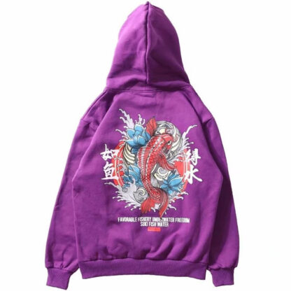 Samurai Demon Vintage Japanese Streetwear Hoodies - Image 3