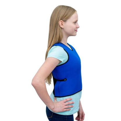 Weighted Sensory Compression Vest for Autism and Hyperactivity, Deep Pressure Vest for Kids with Mood Processing Disorders - Image 3