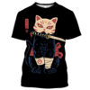 Samurai Dog Cat and More Japanese Irezumi Style T-Shirts - Image 7