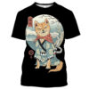 Samurai Dog Cat and More Japanese Irezumi Style T-Shirts - Image 9