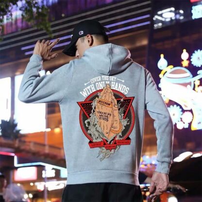 Samurai Demon Vintage Japanese Streetwear Hoodies - Image 10
