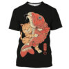 Samurai Dog Cat and More Japanese Irezumi Style T-Shirts - Image 16