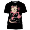 Samurai Dog Cat and More Japanese Irezumi Style T Shirts - Image 4