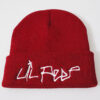 Lil Peep Embroidered Knit Hat Stretchy Plain Beanie Cap for Men Women - Superhero Gym Gear