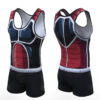 Dragon Z Red Warrior Men's Powerlifting Singlet - Image 3