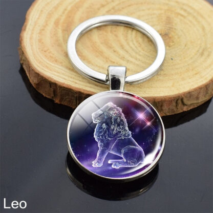 Zodiac Sign Constellation Sphere Keychain - Image 38