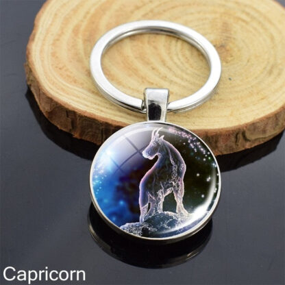 Zodiac Sign Constellation Sphere Keychain - Image 37