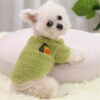 Dog Winter Fleece Sweater - Plush Sleeveless Vest Jackets For Small Dogs - Image 3