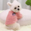 Dog Winter Fleece Sweater - Plush Sleeveless Vest Jackets For Small Dogs - Image 8