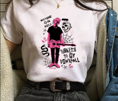Machine Gun Kelly MGK Streetwear Harajuku Oversized Cotton T-shirt