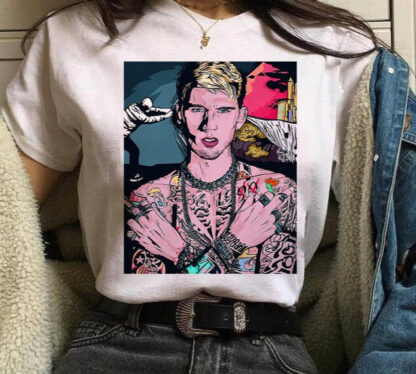 Machine Gun Kelly MGK Streetwear Harajuku Oversized Cotton T-shirt - Image 12