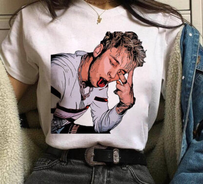 Machine Gun Kelly MGK Streetwear Harajuku Oversized Cotton T-shirt - Image 17