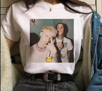 Machine Gun Kelly MGK Streetwear Harajuku Oversized Cotton T-shirt - Image 23