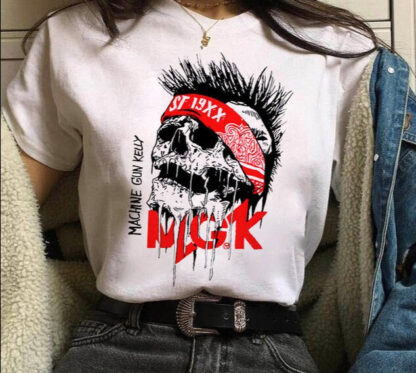Machine Gun Kelly MGK Streetwear Harajuku Oversized Cotton T-shirt - Image 20