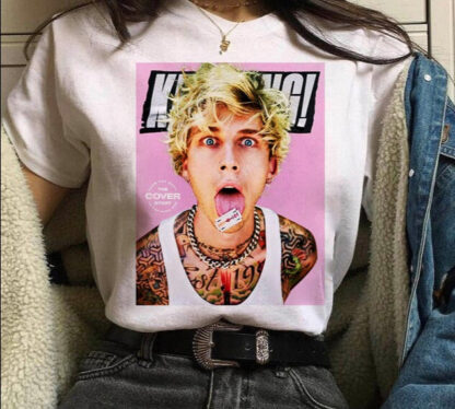 Machine Gun Kelly MGK Streetwear Harajuku Oversized Cotton T-shirt - Image 6