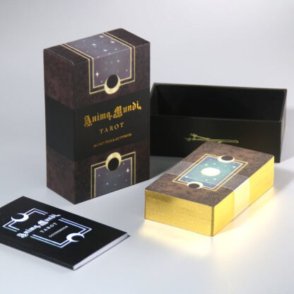 The Sasuraibito Tarot 78 Card Deck and 63-page guidebook Original Divination Gilt Edge with Box - Image 9