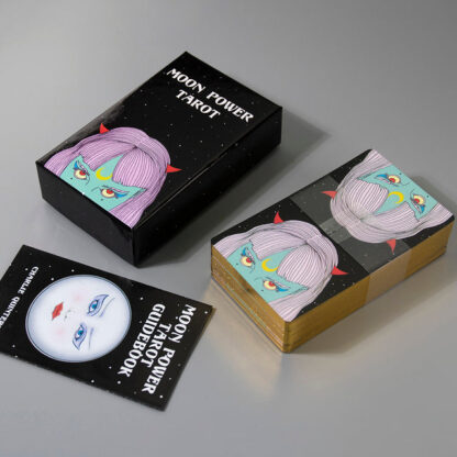The Sasuraibito Tarot 78 Card Deck and 63-page guidebook Original Divination Gilt Edge with Box - Image 22