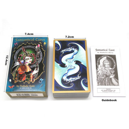 The Sasuraibito Tarot 78 Card Deck and 63-page guidebook Original Divination Gilt Edge with Box - Image 11