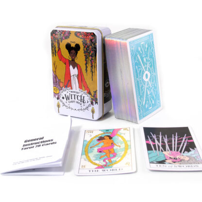 The Sasuraibito Tarot 78 Card Deck and 63-page guidebook Original Divination Gilt Edge with Box - Image 10