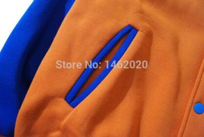 Dragon Orange Baseball Jacket - FitKing