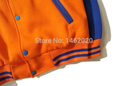 Dragon Orange Baseball Jacket - FitKing