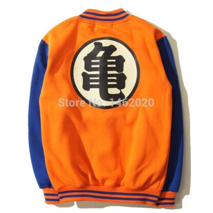 Dragon Orange Baseball Jacket - FitKing