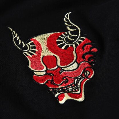 The Oni Embroidered Sukajan Hoodie - Image 3