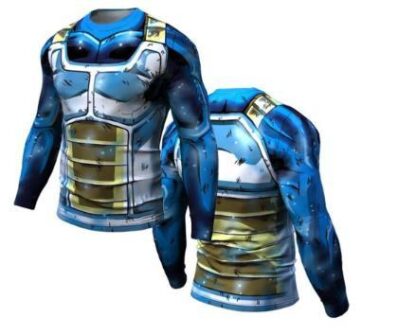 Warrior SSB Limit Breaker Dragon Z Long Sleeve Compression Rash Guard - Image 2