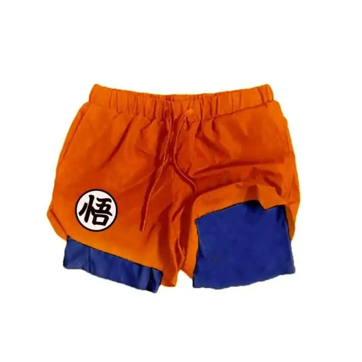Dragon Z Warrior Battle Shorts - Breathable Anime Workout Shorts