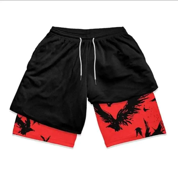 Berserk Blood Sky Quick Dry Premium Mesh Workout Shorts