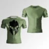Spartan Warrior Helmet Shirt Premium Quick Dry Compression Shirt - Image 11