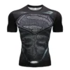 Superhero Premium Quick Dry Compression Shirts Short Sleeve - Image 9