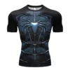 Superhero Premium Quick Dry Compression Shirts Short Sleeve - Image 13
