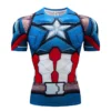 Superhero Premium Quick Dry Compression Shirts Short Sleeve - Image 17
