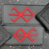 2Pc Berserk Weightlifting Wrist Wraps - Professional Wrist Support Wraps for Weightlifting - Image 3