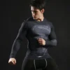 Superhero Dark S Compression Shirt - Long Sleeve - Image 2