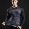 Superhero Dark S Compression Shirt - Long Sleeve - Image 5