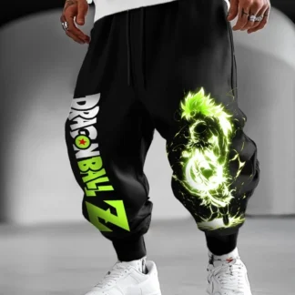 Dragon Power Baggy Gym Pants - Streetwear Sweatpants